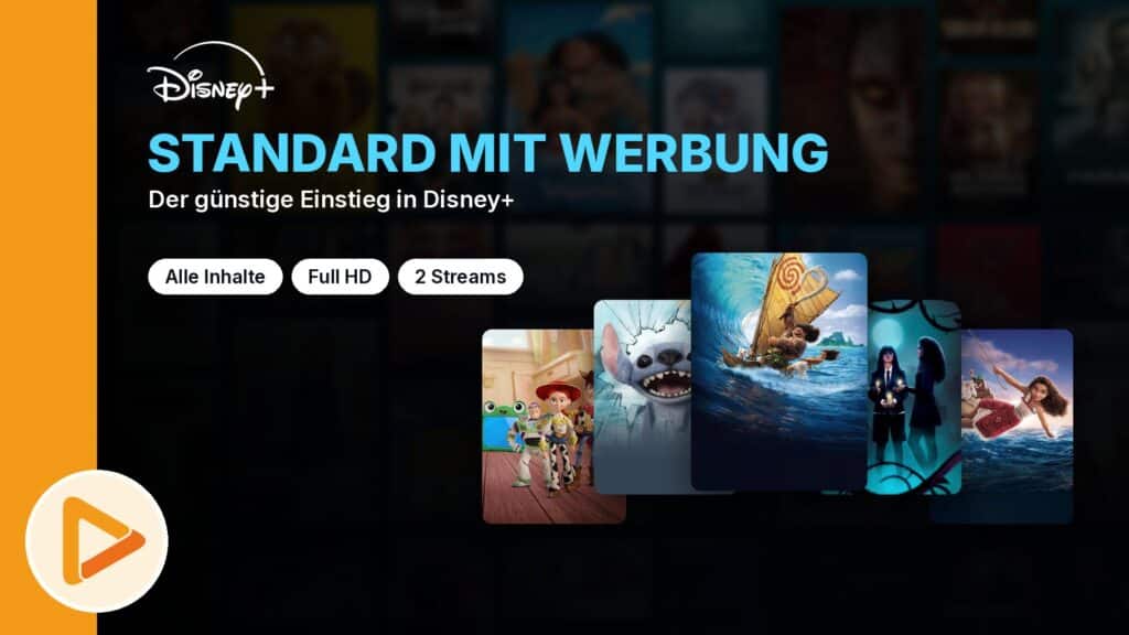 Disney+ Standard mit Werbung
