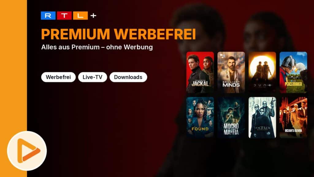 RTL+ Premium Werbefrei: alles aus Premium ohne Werbung